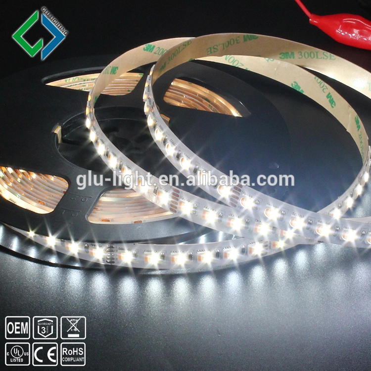 High CRI Ra95 5050 rgbww 5 colors in 1 rgb cct led strip 24 v, 5050 rgb cct led strip
