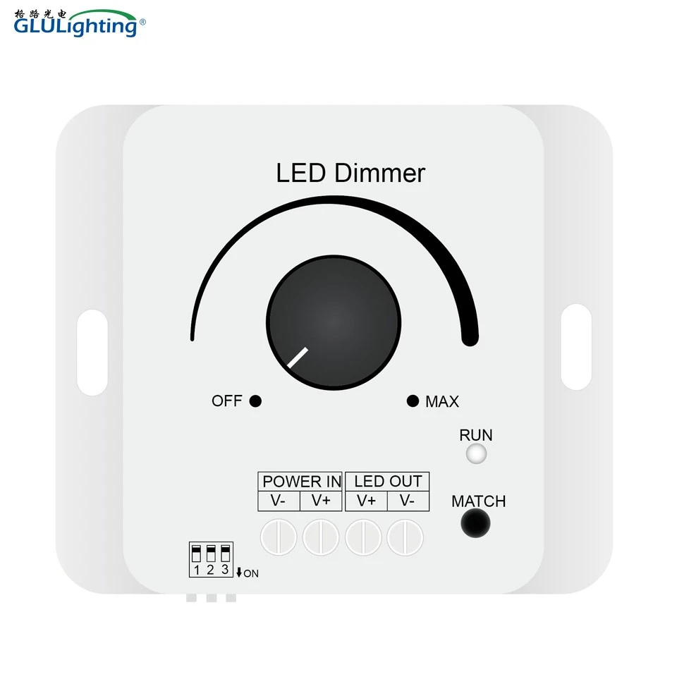 16KHz 1 Channel Knob Rotary Dimmer Controller