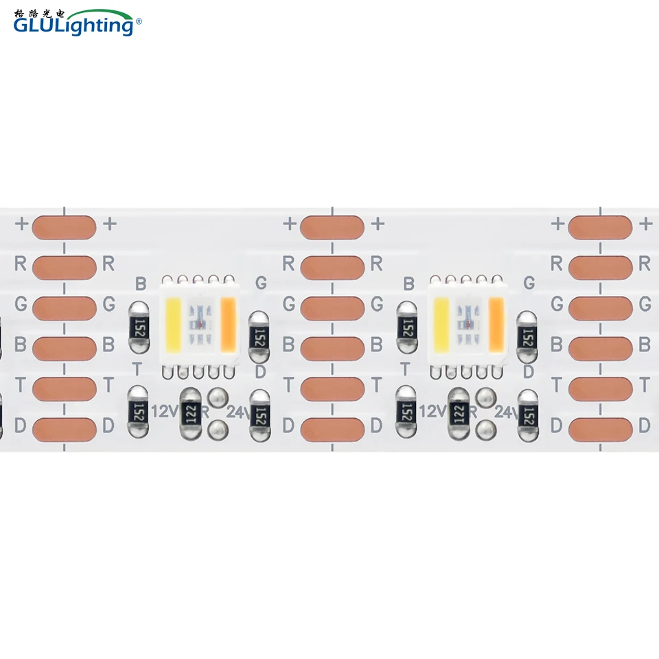 Cinema Chroma RGBCCT 5-IN-1 Single LED Cuttable 60leds Per Meter For Studio Light