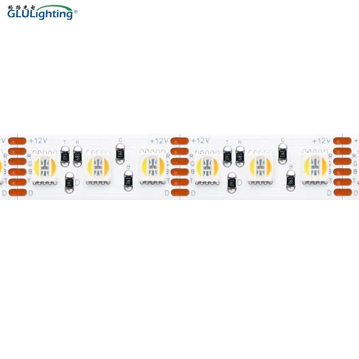 High Density RGB CCT 5-in-1 Flex Strip 96leds DC12V factory