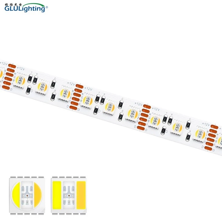 High Density RGB CCT 5-in-1 Flex Strip 96leds DC12V suppliers