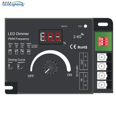 High Frequency 20A 1Channel Rotary LED Dimmer