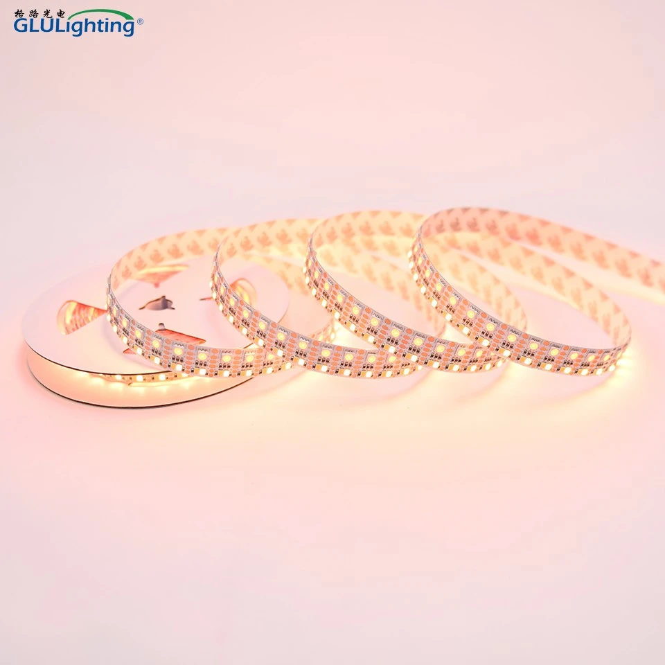 Professional RA95+ TLCI 97+ 12V/24V Short Cut 252leds RGBCCT LED Strip Light For Film best