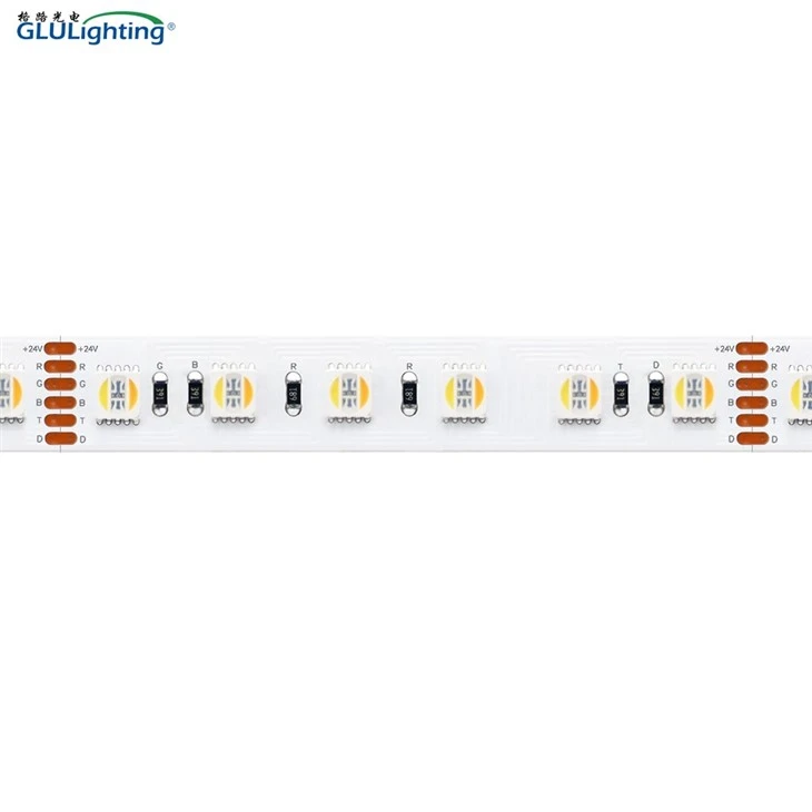 RGBWW 5-in-1 84leds Per Meter 12V-24V-48V Flex Strip suppliers