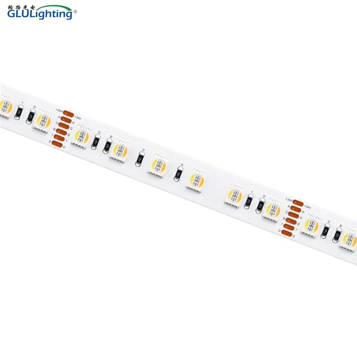 RGBWW 5-in-1 84leds Per Meter 12V-24V-48V Flex Strip