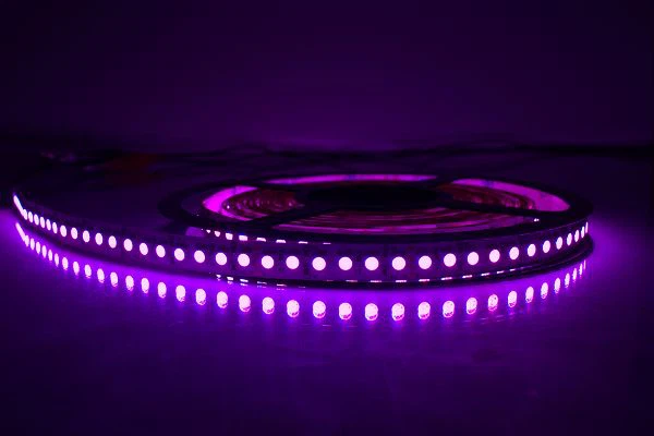 China wholesale high quality high brightness 24V 60/120 led/m 5050 RGB led strip light 