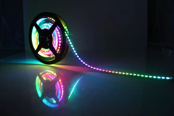 China factroy DC5V APA102 Built-in IC RGB led strip 