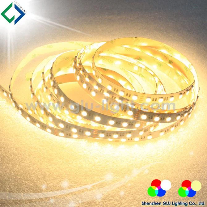 High density alu led bar light 12V/24V 4 chips in 1 72leds/m RGBW 5050 flexible led strip