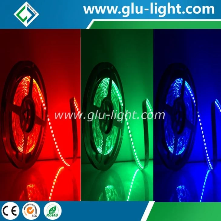 High power 4 oz copper PCB RGB flexible led strip 120leds/m with CE&RoHS 3 year warranty
