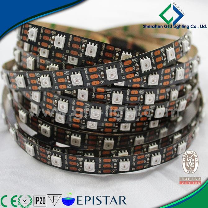 Magic dream color addressable APA 102 60 leds/m rgb 5050 led strip