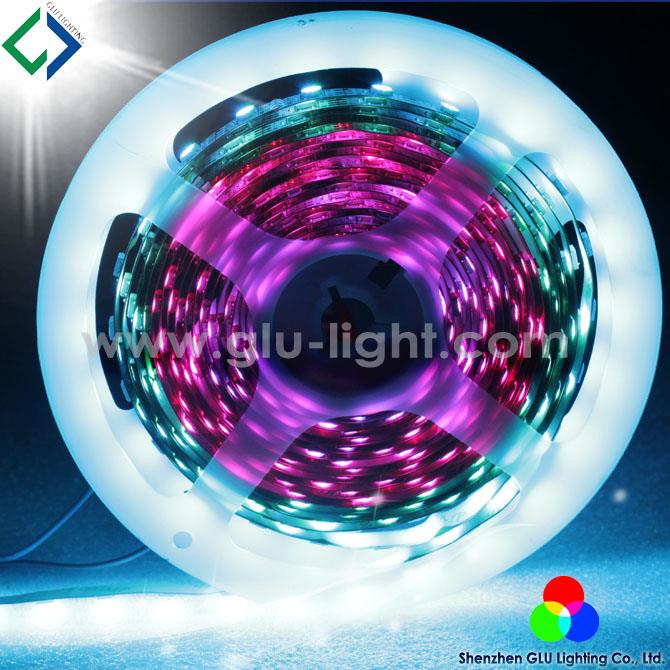 Led-light china supplier built in IC APA 102 rgb magic led strip 60 leds/m
