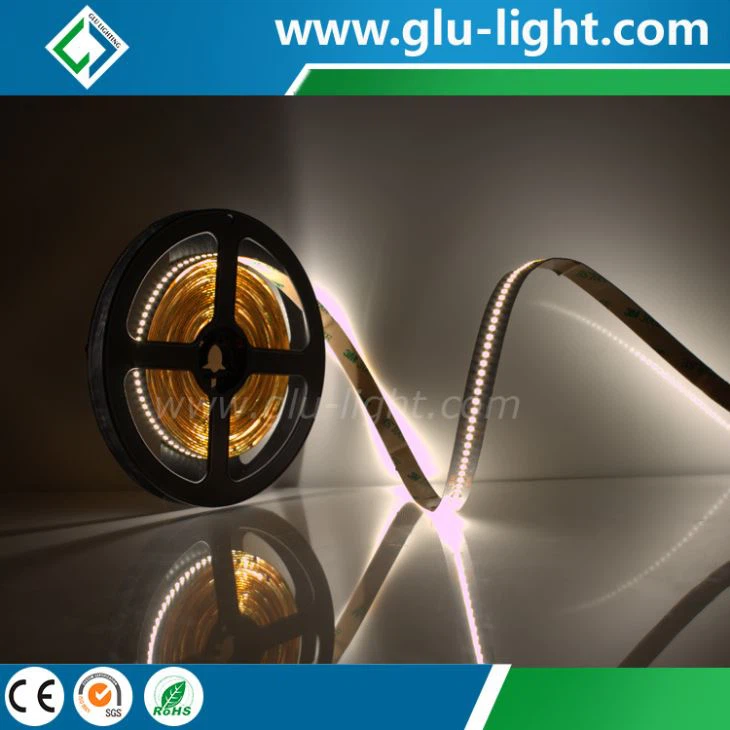 Madeinchina 12V/24V high cri Ra95 super slim 3mm 2216 led strip 