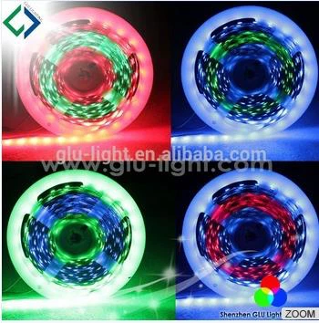 China waterproof outdoor ws2812b led strip DC5V 