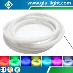High Brightness Dot Free IP67 Silicone UV Resistant 12V/24v RGB Neon Light 120leds/m